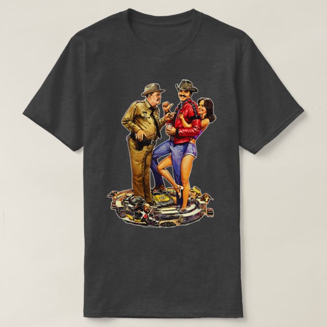 T-shirt Smokey et le Bandit (Design devant)