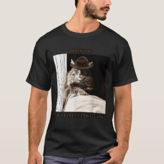 T-shirt Smokey le Chat Vous seul pouvez empêcher les chats