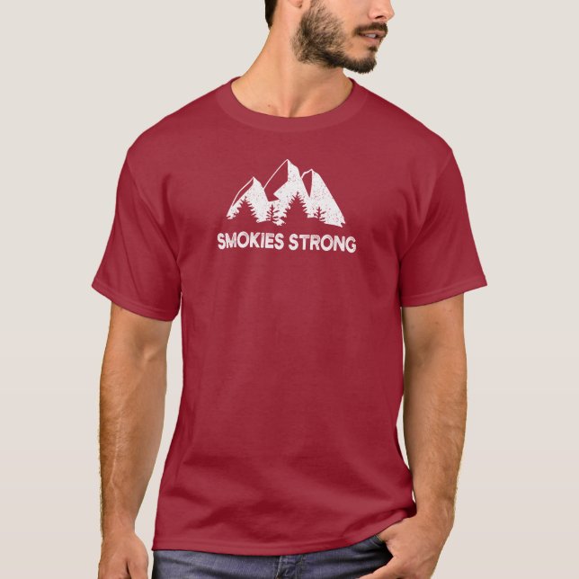 T-shirt Smokies Forts (Devant)