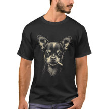 Smoking Chihuahua Shirt