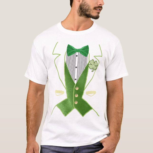 T-shirt smoking de lutin (Devant)