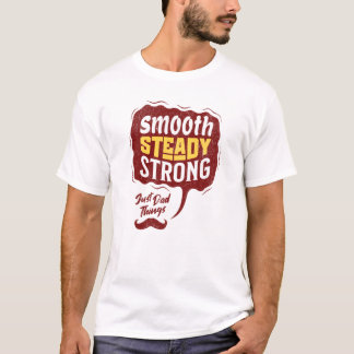 T-shirt Smooth Strong Papa Fête des pères Cadeaux Retro
