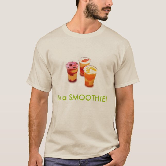 T-shirt smoothiespicbig2, je suis un SMOOTHIE ! (Devant)