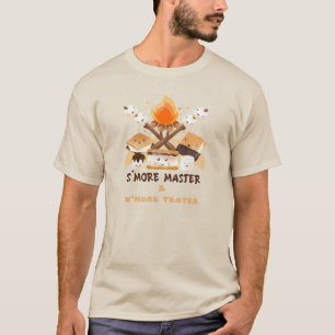 T-shirt S'more Cute Fun Funny Camping Feu
