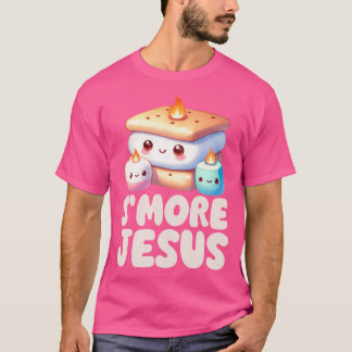 T-shirt Smore Jesus Kawaii S'Est Plus Christian Funny Pun 