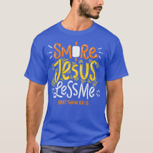 T-shirt Smore Jesus Less Me Drôle Camping