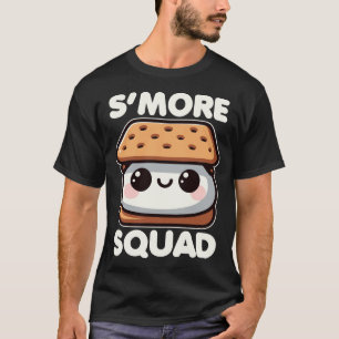 T-shirt S'more Squad Funny S'more Camping Kawaii Cute