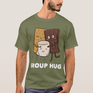 T-shirt Smores Groupe Hug Marshmallow Chocolat