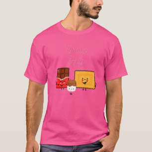 T-shirt Smores Marshmallow Dégustation de feu Camper Campe