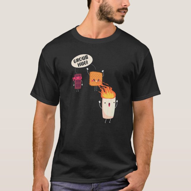 T-shirt Smores S'mores Guimauve Camping Rôtissage Feu de c (Devant)