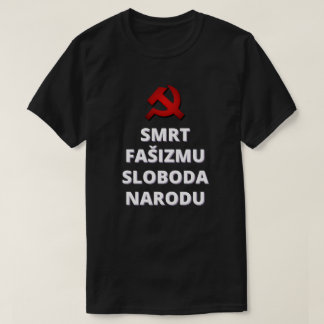 T-shirt Smrt Fašizmu Sloboda Narodu