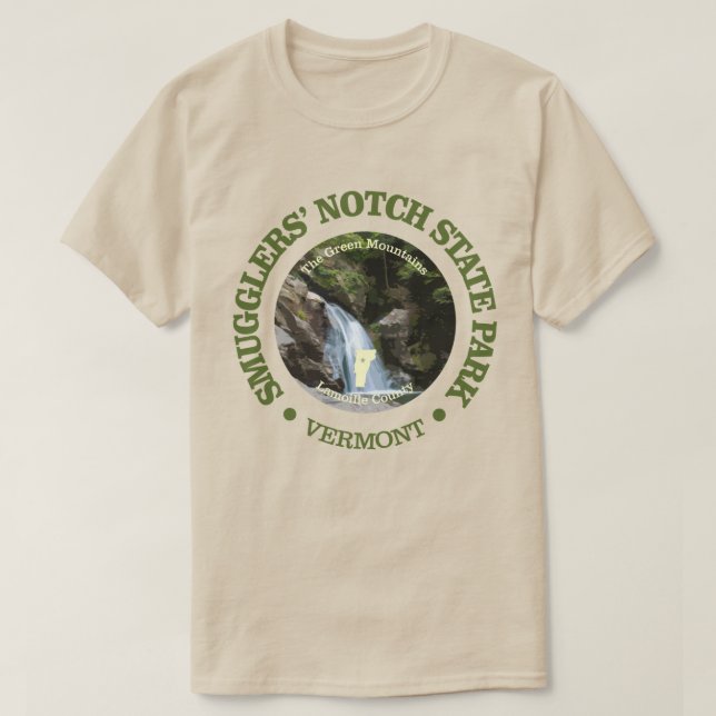 T-shirt Smugglers Notch SP (Design devant)