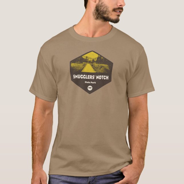 T-shirt Smugglers' Notch State Park Vermont (Devant)