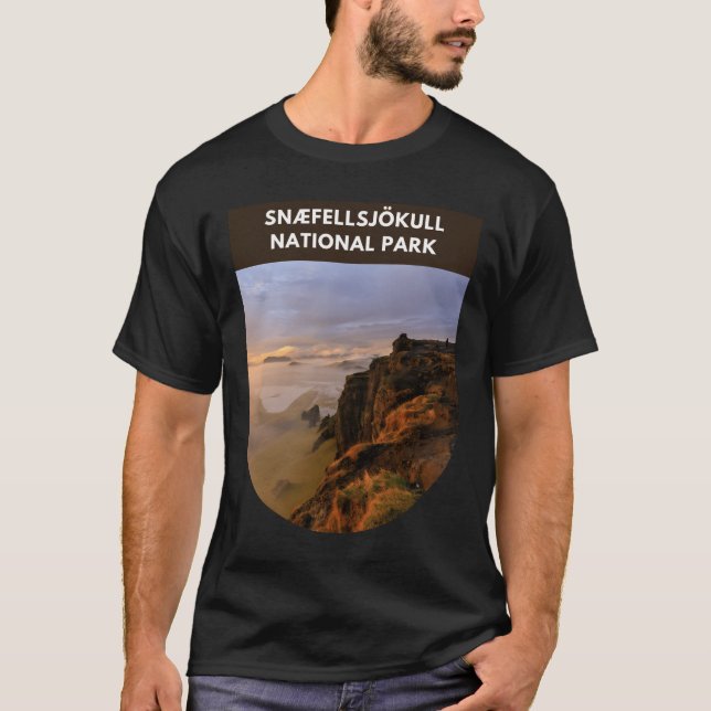 T-shirt Sn � fellsj � kull Parc national Arnarstapi (Devant)