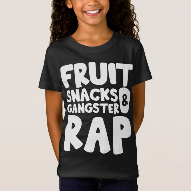 T-Shirt Snacks de fruits et rap de mangeur (Devant)
