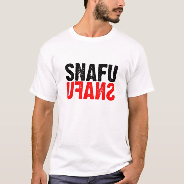 T-SHIRT SNAFU (Devant)