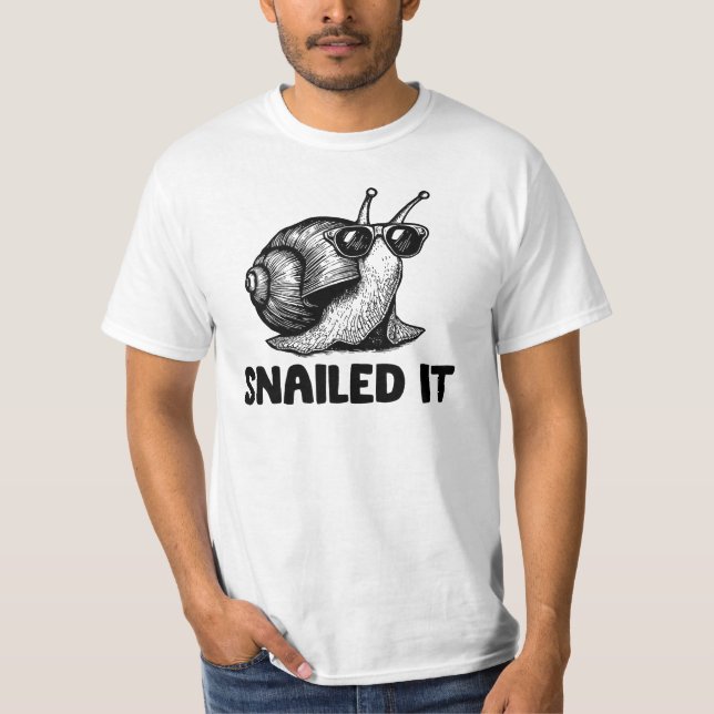 T-shirt Snail Fantaisie (Devant)