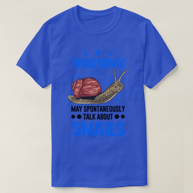 T-shirt Snail Gift Edible3  (Design devant)