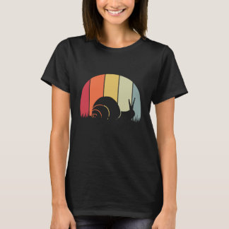 T-shirt Snail rétro