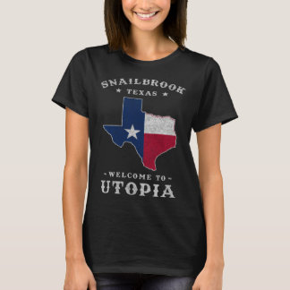 T-shirt Snailbrook Texas Ville d'Utopie le long du Colora