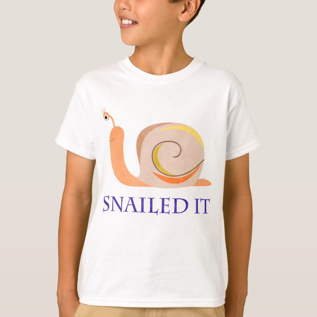 T-shirt Snailed il (Devant)