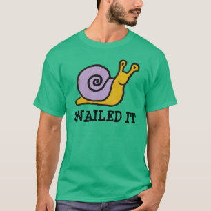 T-shirt Snailed il chemise