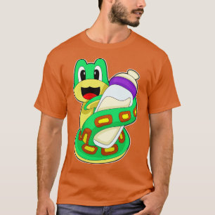 T-shirt Snake Baby bouteille Lait