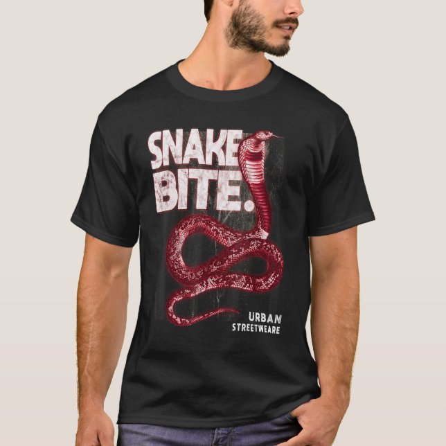 T-shirt Snake Bite Urban Strewear (Devant)