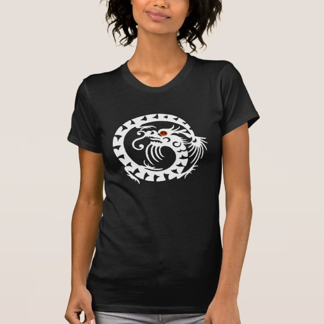 T-SHIRT SNAKE DRAGON RUBY (Devant)