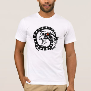 T-SHIRT SNAKE DRAGON RUBY