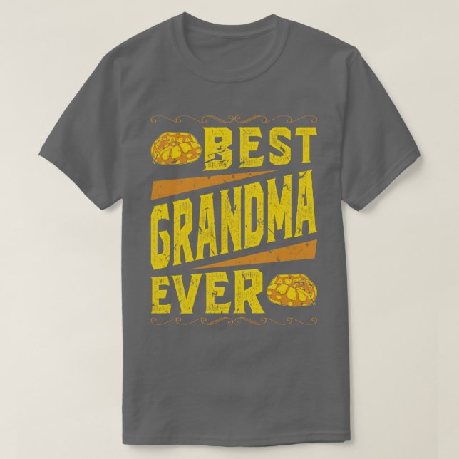 T-shirt Snake Grandma Herpetologist Ball Python (Design devant)