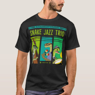 T-shirt Snake Jazz vinyle