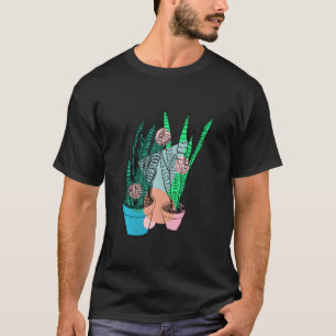 T-shirt Snake Plant Colorful Sansevieria