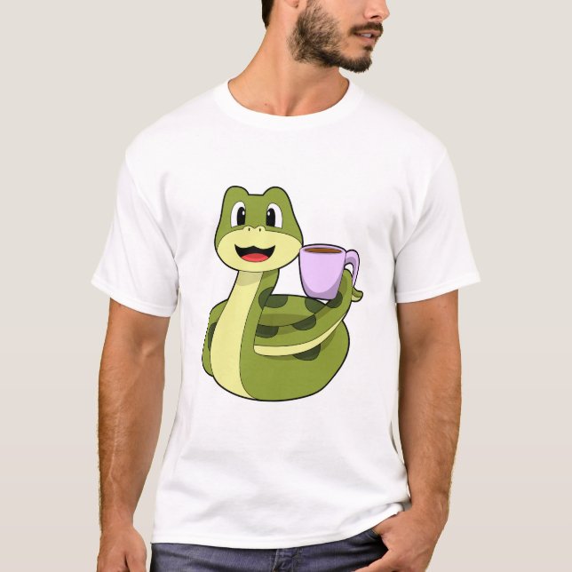 T-shirt Snake with Cup (Devant)