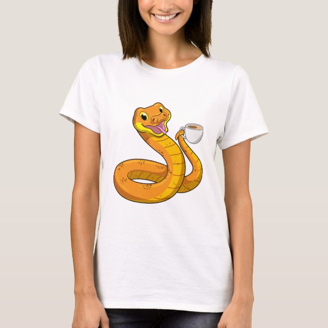 T-shirt Snake with Cup (Devant)