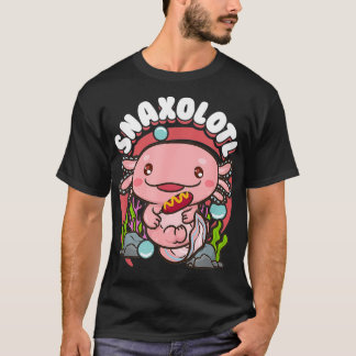 T-shirt Snaolotl Funny Aolotl Sweets Snacks Desserts Kawai