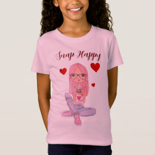 T-Shirt Snap heureux