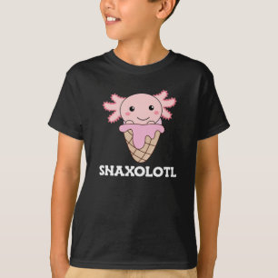 T-shirt Snaxolotl Axolotl Amateurs de doux animaux crème g