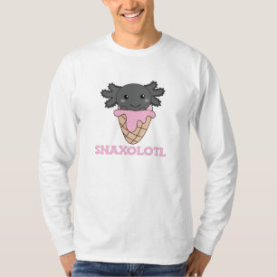 T-shirt Snaxolotl Axolotl Amateurs de doux animaux crème g