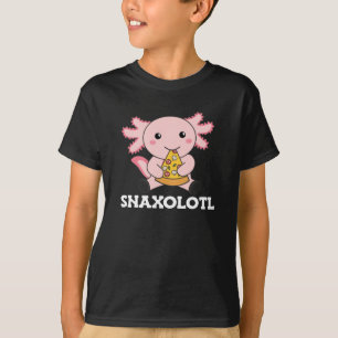 T-shirt Snaxolotl Axolotl Lover Cute Animaux Pizza