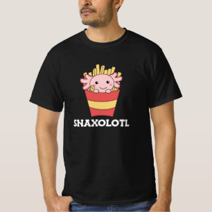 T-shirt Snaxolotl Axolotl Lover Mignons Animaux Fries