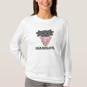 T-shirt Snaxolotl Axolotl Strawberry Ice Lovers Sweet