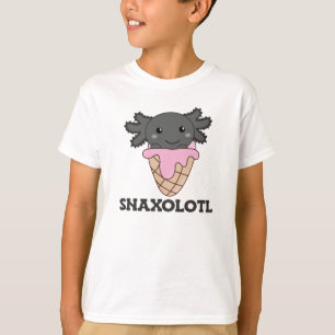 T-shirt Snaxolotl Axolotl Strawberry Ice Lovers Sweet