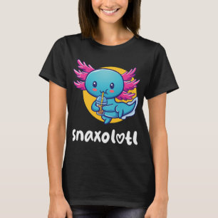 T-shirt Snaxolotl (sur couleurs foncées)