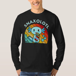 T-shirt Snaxolotles Jeunes Salamander Lizard Cute Axolo