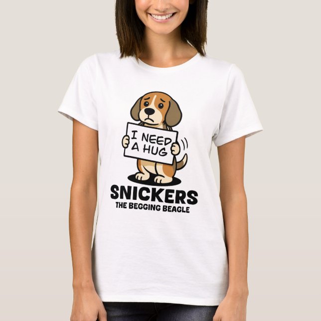 T-shirt Snickers le gros porteur (Devant)
