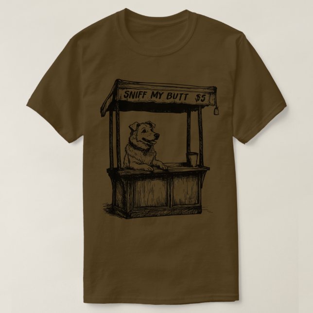 T-shirt Sniff My Butt (Design devant)