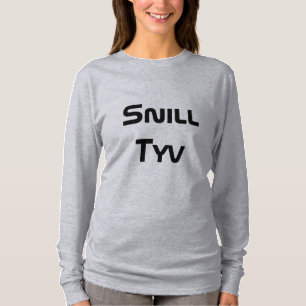T-shirt Snill Tyv, voleur gentil en norvégien