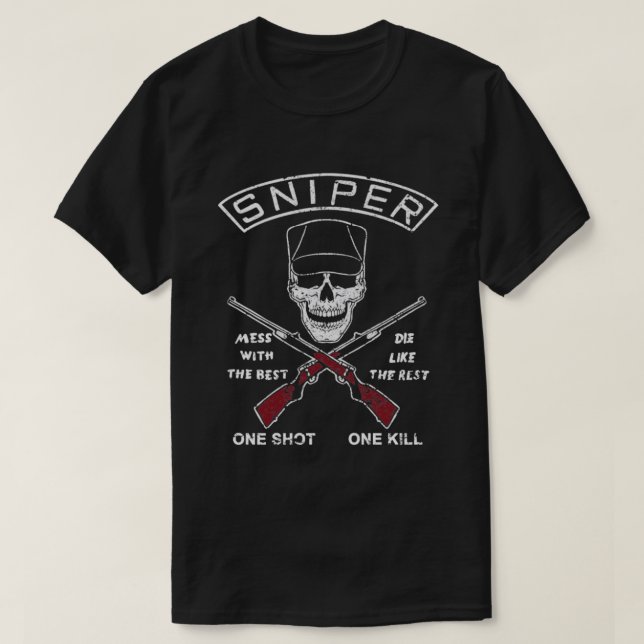 T-SHIRT SNIPER (Design devant)