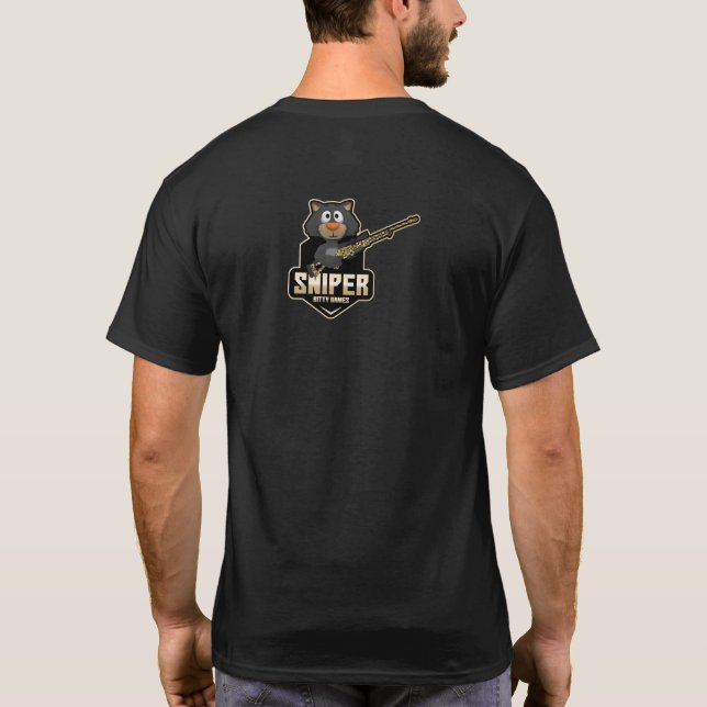 T-shirt Sniper Kitty (Dos)